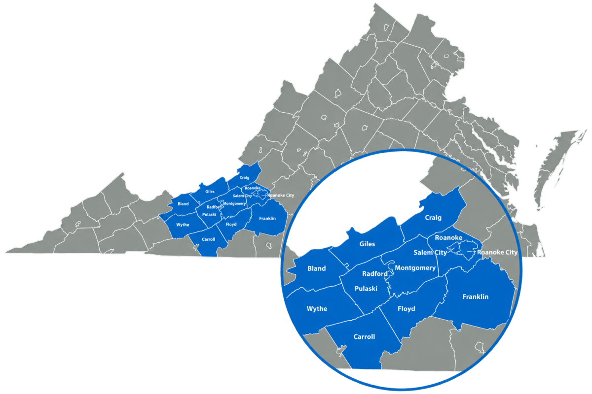 Expert Window Cleaning Service Area Map