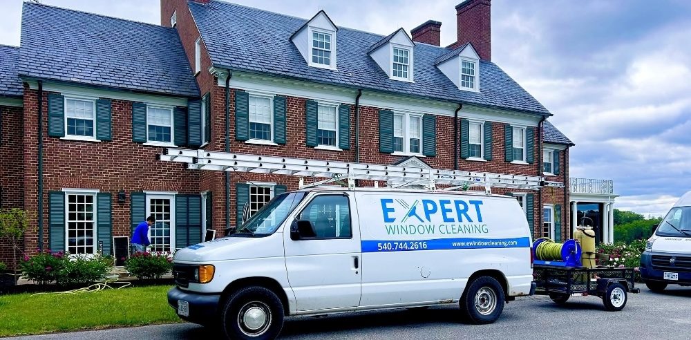 Expert Window Cleaning Service Van