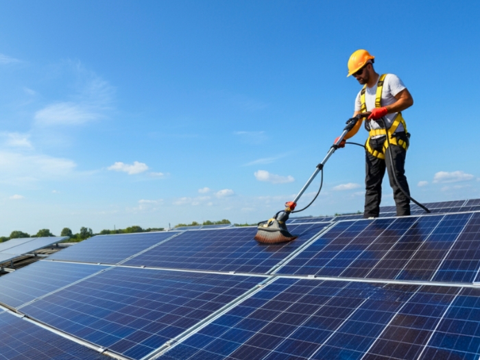 Solar Panel Cleaning Services